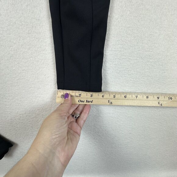 Athleta Pants Womens Small Black DELANCEY MOTO TIGHT Pant Stretch Pull On - Picture 6 of 14